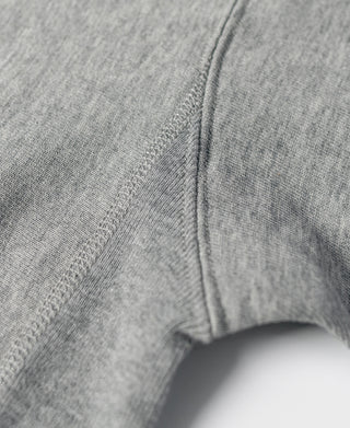 Watchdog Logo-Print Reverse Weave T-Shirt - Gray