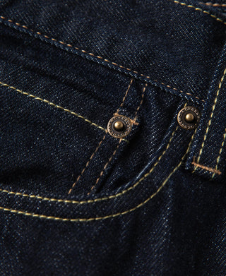 13.2 oz Embroidered Pocket Denim Jeans - Prewashed