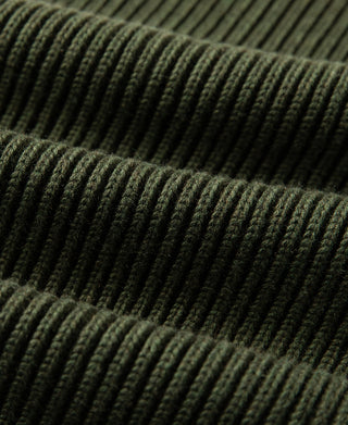 Wool Blend USN Scarf - Olive