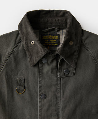 Ripstop Twill Field Jacket - Dark Green