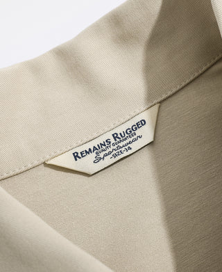 1950s Zip Up Campus Sport Jacket - Apricot