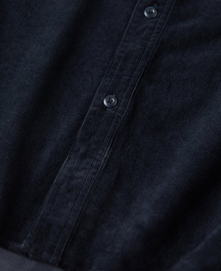 1960s Corduroy Work Shirt - Indigo