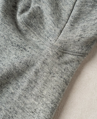 Heavyweight Double V-Gusset Tubular Sweatshirt - Heather Gray
