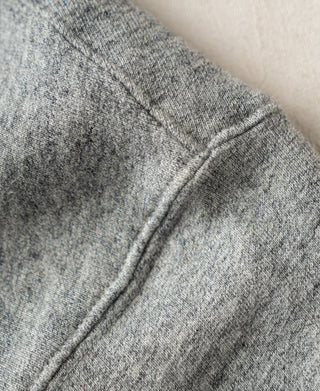 Heavyweight Double V-Gusset Tubular Sweatshirt - Heather Gray