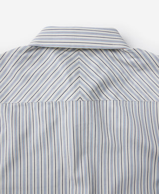 1930er 5 oz garngefärbtes gestreiftes Hemd