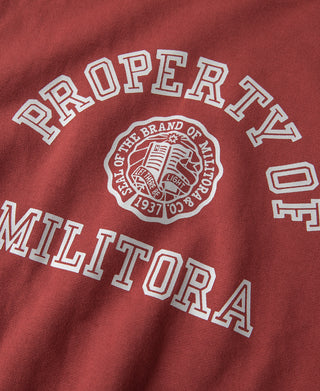 Lot 121 1950s College Athletic Sweatshirt - Red
