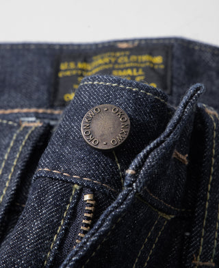 13.5 oz Blue Selvedge Denim Jeans - Prewashed