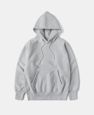 21 oz Military Academy Reverse Weave Hoodie - Gray