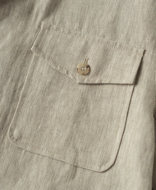 Classic Linen Safari Jacket