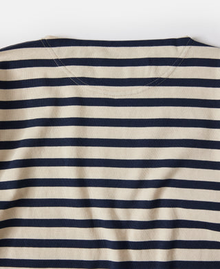 Langärmliges T-Shirt mit bretonischen Streifen