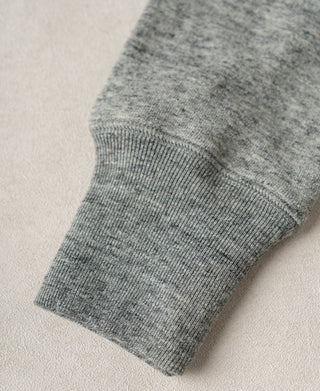 Heavyweight Double V-Gusset Tubular Sweatshirt - Heather Gray