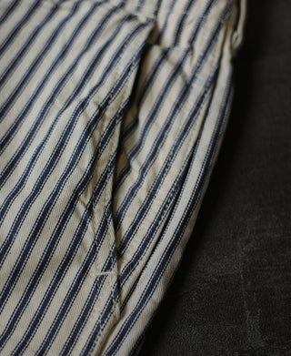 1940s 9 oz Stripe Denim Chino Trousers