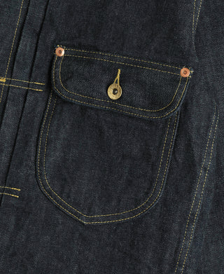Pocket Detail of Denim Jacket