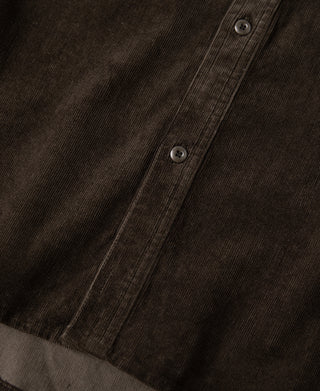 1960s Corduroy Work Shirt - Coffee