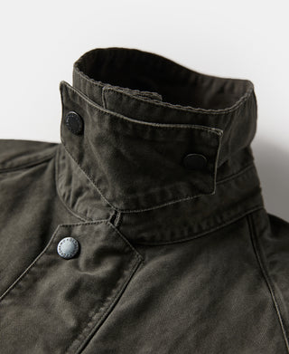 Ripstop Twill Field Jacket - Dark Green