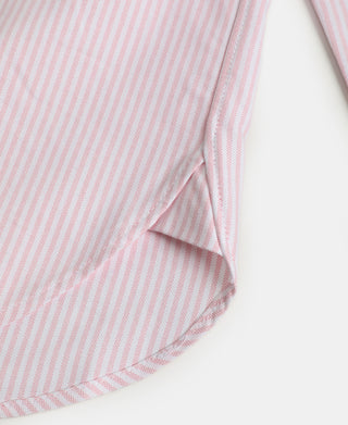 Lot 219 Button Down Oxford Shirt - Pink Stripe