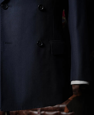 1930s Herringbone Double-Breasted Suit Jacket