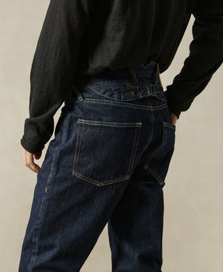 Simplified Relaxed Selvedge Denim Trousers