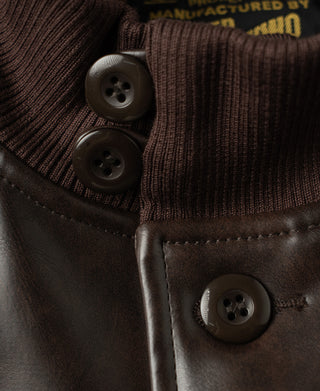 1920s Type A-1 Faux Leather Jacket
