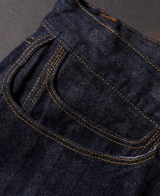 1870s 15 oz Herringbone Selvedge Denim Work Jeans
