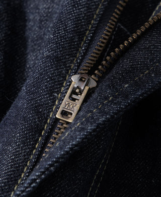 13.5 oz Blue Selvedge Denim Jeans - Prewashed