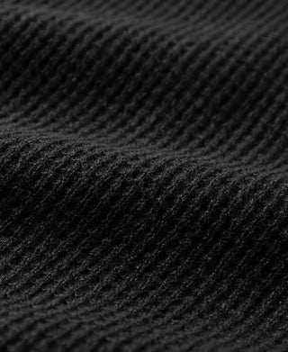 1940s Wool-Hemp Waffle Knit Sweater