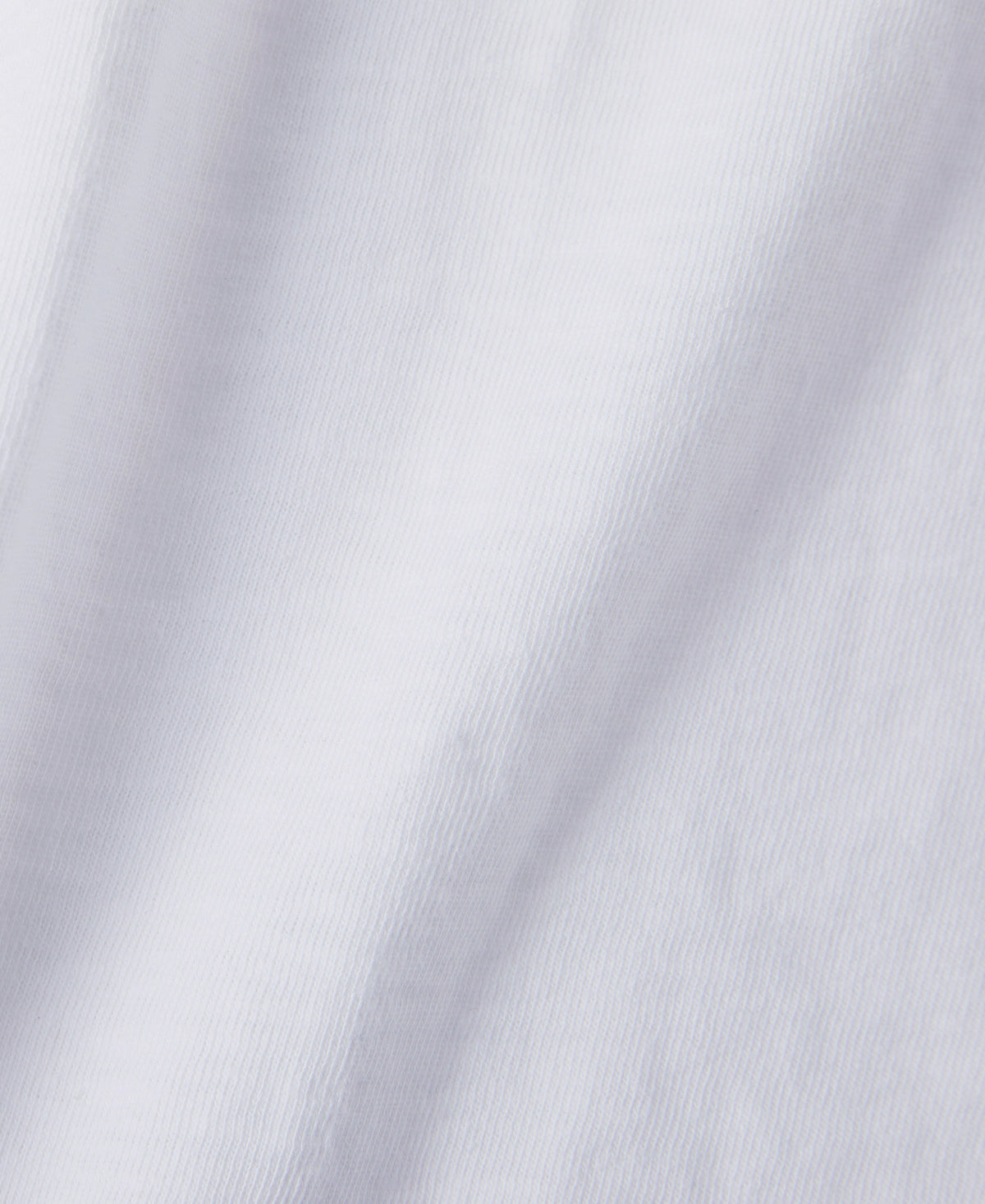 7.4 oz Slub Cotton Loopwheel Tubular Pocket T-Shirt - White