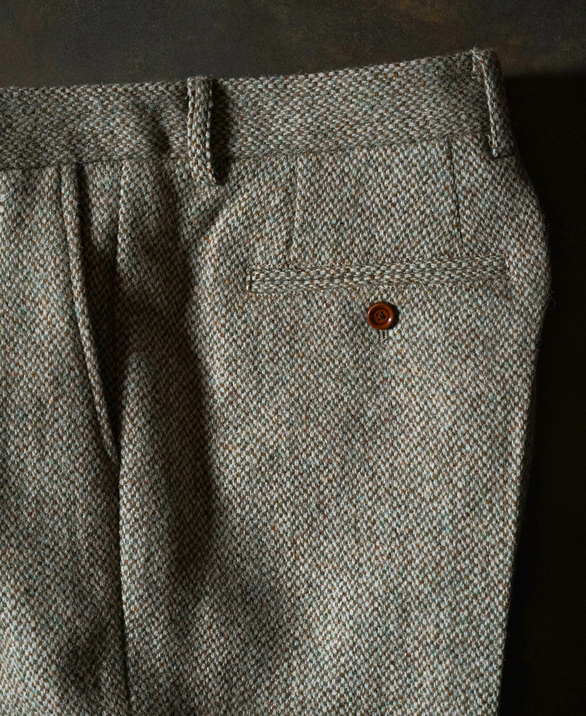1930s Tweed Casual Suit Trousers