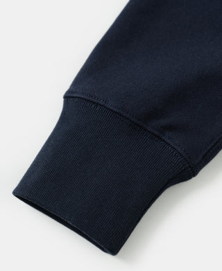 Lot 122 1940s Plain Set-in Crewneck Sweatshirt - Navy