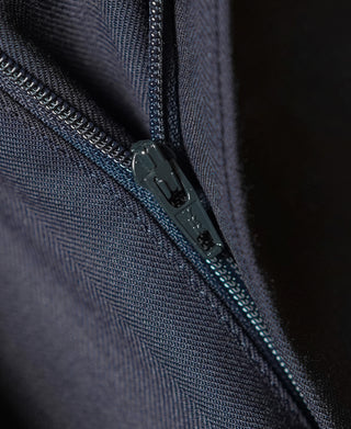 1930s Herringbone Double-Breasted Suit Trousers