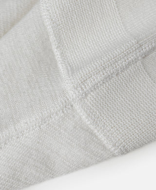 Side Closing Short Sleeve Henley T-Shirt - White