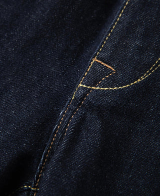 13.2 oz Embroidered Pocket Denim Jeans - Prewashed