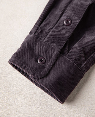 1960s Corduroy Work Shirt - Purple