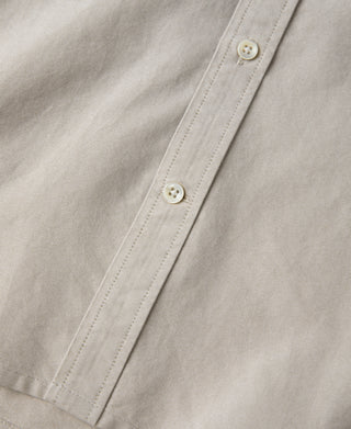 Classic Button-Down Oxford Shirt - Light Khaki