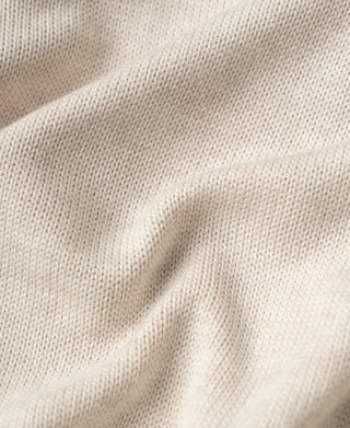 Wool-Blend Roll Neck Sweater - Apricot