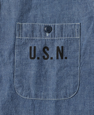 7온스 USN 샴브레이 셔츠