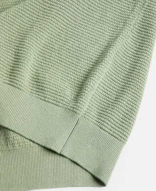 Lot 926 Jacquard Short Sleeve Polo Shirt - Light Green