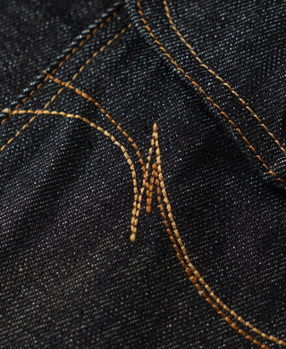 15.5oz Shawl Collar Type 1 Selvedge Denim Jacket