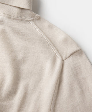 Lot 922 Merino Wool Turtleneck Sweater - Cream