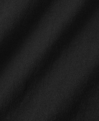 9.3온스 코튼 튜블러 헨리 티셔츠 - 블랙