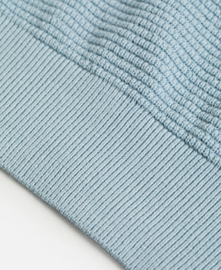 Lot 926 Jacquard Short Sleeve Polo Shirt - Light Blue