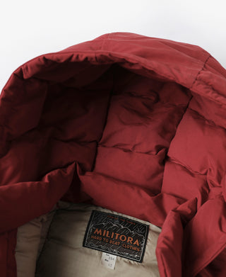 Lot 354 Hooded Down Jacket - Red