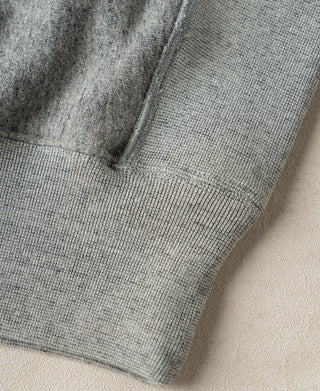 Heavyweight Double V-Gusset Tubular Sweatshirt - Heather Gray