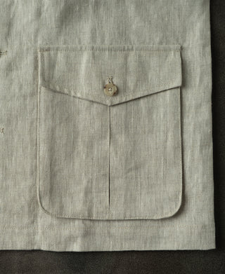 Classic Linen Safari Jacket