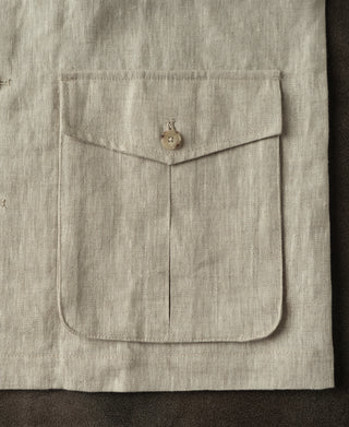 Classic Linen Safari Jacket