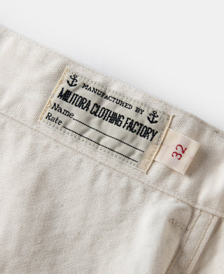 Lot 825 1950s USMC Herringbone Trousers - Natural