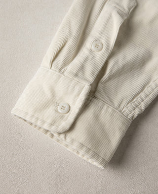 1960s Corduroy Work Shirt - White