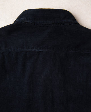 1960s Corduroy Work Shirt - Indigo