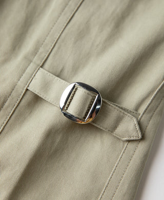 Lot 322 1930s Cossack Jacket - Khaki Green