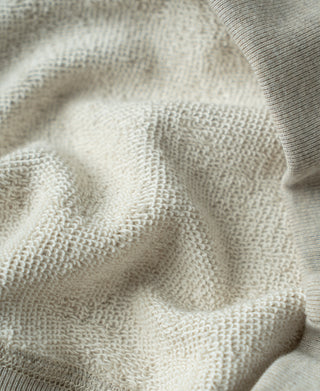 Heavyweight Double V-Gusset Tubular Sweatshirt - Apricot